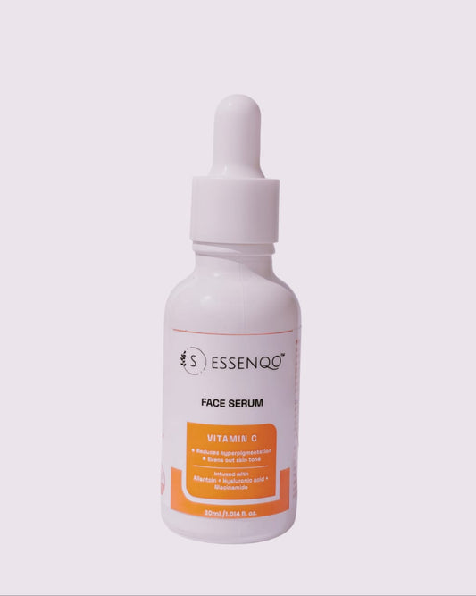 ESSENQO Vitamin C Face Serum with Allantoin, Hyaluronic acid and Niacinamide (30 ml)